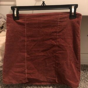 deep pink ivy+main “mini” skirt